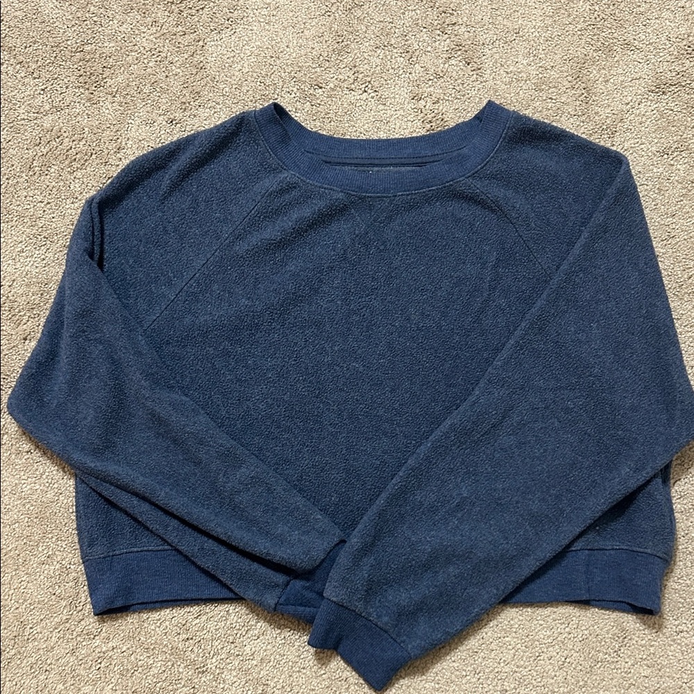 Colsie Heathered Blue Pullover